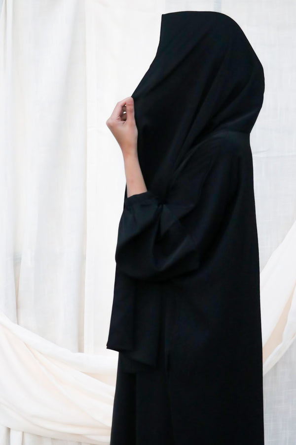 Inaya Prayer Dress - Black