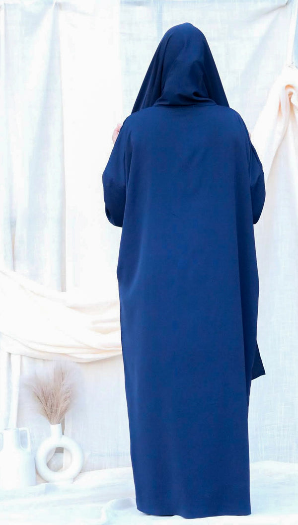 Inaya Prayer Dress - Navy