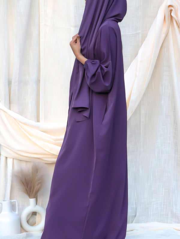 Inaya Prayer Dress - Lilac