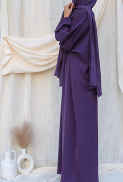 Inaya Prayer Dress - Lilac