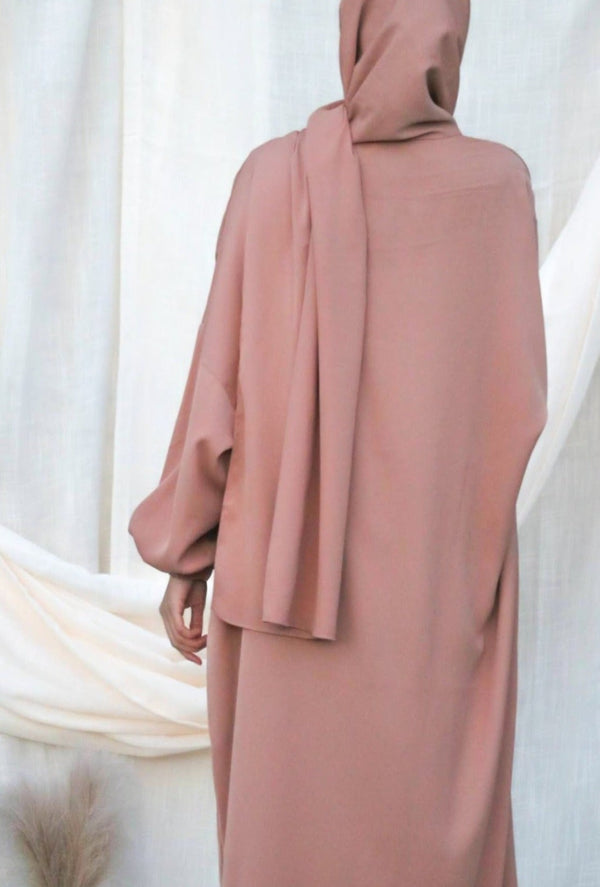 Inaya Prayer Dress - Desert Rose